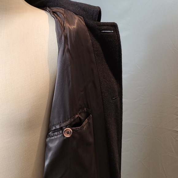 Gianni Versace Men's vintage wool coat XL - Picture 14 of 15